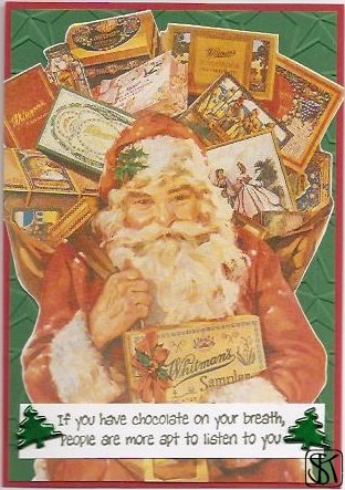 Weihnachtsschokolade